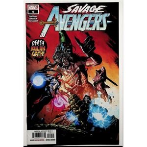 Savage Avengers #9 Comic Book Marvel 2020 1st Dr Strange as Iron Mage
